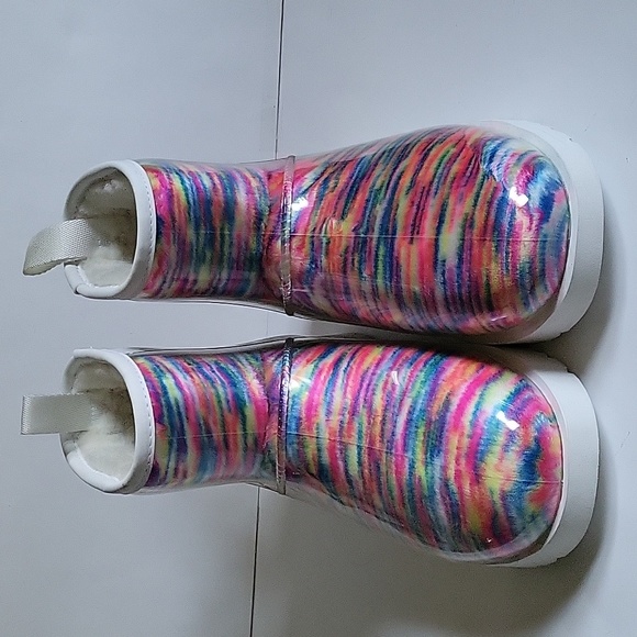 UGG women's classic Clear mini boots waterproof size 5 Pixels - Picture 2 of 6